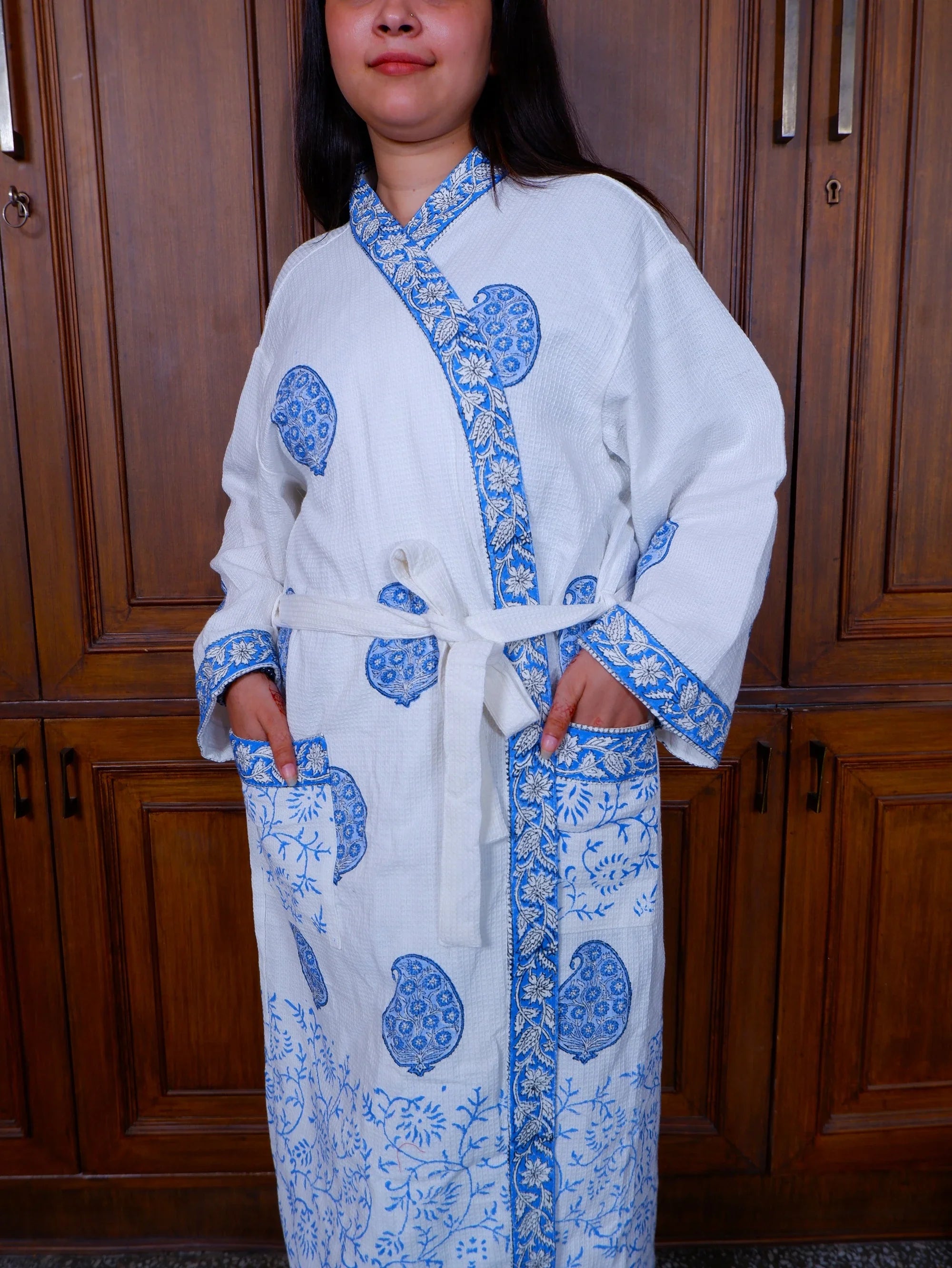 Indulge in Comfort: Long Cotton Bathrobes for Women from Housi.in